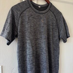 Lululemon Metal Vent Tech Short Sleeve Shirt Heathered Grey Small
